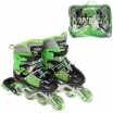 Ролики раздвижные Next святящиеся в сумке арт. G21902-29-32-GREEN - Интернет-магазин детских товаров Зайка моя Екатеринбург