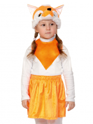 Карнавальный костюм Костюмы Животных Лисичка Лайт, арт. 01-3008 - Интернет-магазин детских товаров Зайка моя Екатеринбург
