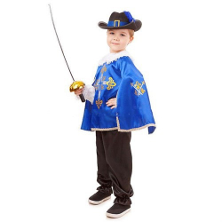 Карнавальный костюм Мушкетер синий арт. 2031 - Интернет-магазин детских товаров Зайка моя Екатеринбург