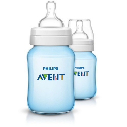 Бутылочка для кормления Avent (Авент) голубая 260 мл, 2шт арт. 80030 (SCF565/27) - Интернет-магазин детских товаров Зайка моя Екатеринбург