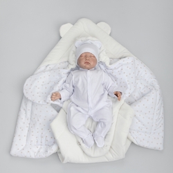 Комплект на выписку KinderLitto "Медвежонок" 5 предметов, демисезонный - Интернет-магазин детских товаров Зайка моя Екатеринбург