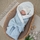 Комплект на выписку 4 предмета KinderLitto "Ажур.Муслин Плед", голубой, лето - Интернет-магазин детских товаров Зайка моя Екатеринбург