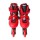 Роликовые коньки раздвижные, Onlitop колеса PVC 64 мм, пластиковая рама, red/black - Интернет-магазин детских товаров Зайка моя Екатеринбург