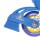 Роликовые коньки раздвижные, Onlitop ABEC 7, колеса PU 64 мм, алюминиевая рама, white/blue - Интернет-магазин детских товаров Зайка моя Екатеринбург