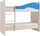 Двухъярусная кровать Техномебель Мая, без ящиков, на щитах - Интернет-магазин детских товаров Зайка моя Екатеринбург