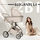 Коляска Sweet Baby SBL Elegante LT 2 в 1 - Интернет-магазин детских товаров Зайка моя Екатеринбург