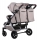 Коляска прогулочная для двойни Farfello Lane Max Comfort (Фарфелло Лайн Макс Комфорт) - Интернет-магазин детских товаров Зайка моя Екатеринбург