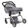 Кукольная коляска-трансформер Pituso, двухместная арт. 9651A-Grey - Интернет-магазин детских товаров Зайка моя Екатеринбург