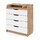 Комод раскладной Pituso Wood  80/4 ПВХ с шариковыми направляющими, 4 ящика - Интернет-магазин детских товаров Зайка моя Екатеринбург